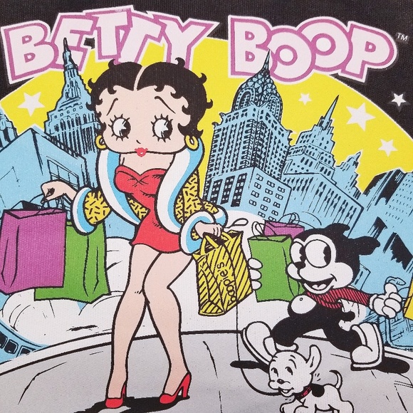 Betty Boop Shop Till' You Drop Tote - Picture 2 of 6